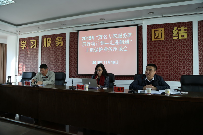 非遺保護(hù)業(yè)務(wù)座談會(huì)